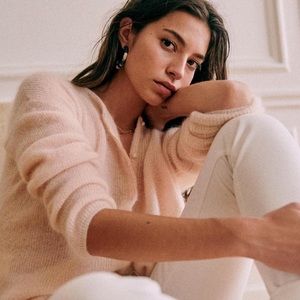 Sezane Nude Gaspard sweater - Small